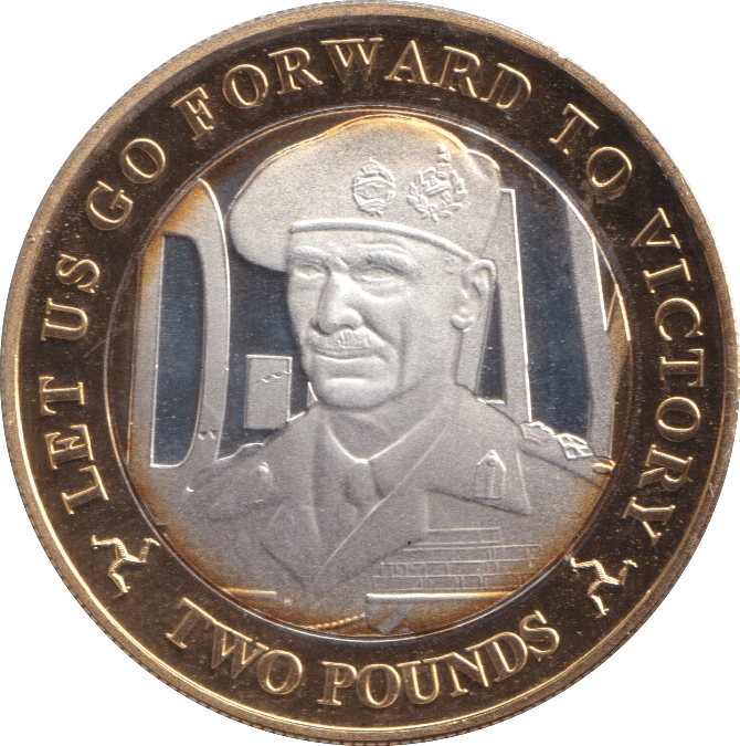 2019 SILVER PROOF LET US GO FORWARD TO VICTORY TWO POUNDS ISLE OF MAN - SILVER WORLD COINS - Cambridgeshire Coins