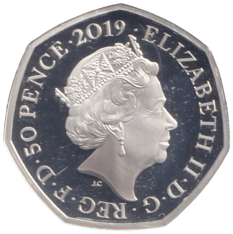 2019 SILVER PROOF PADDINGTON AT TOWER OF LONDON 50P - 50P Silver Proof - Cambridgeshire Coins