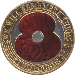2019 SILVER PROOF £2 REMEMBER THEM JERSEY - £2 Silver Proof - Cambridgeshire Coins