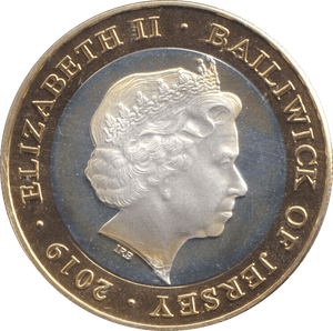 2019 SILVER PROOF £2 REMEMBER THEM JERSEY - £2 Silver Proof - Cambridgeshire Coins