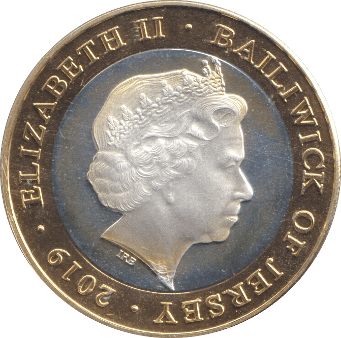 2019 SILVER PROOF £2 REMEMBER THEM JERSEY - £2 Silver Proof - Cambridgeshire Coins