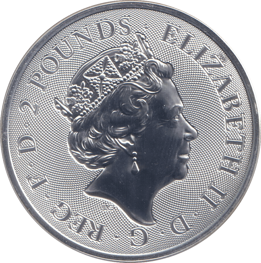 2019 SILVER PROOF QUEEN - WORLD COINS - Cambridgeshire Coins
