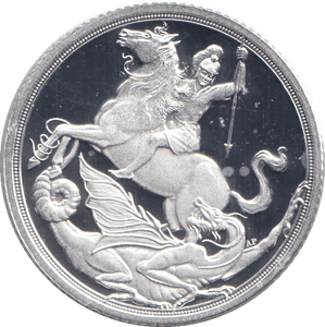 2019 SILVER PROOF SOVEREIGN - WORLD COINS - Cambridgeshire Coins