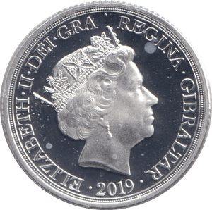 2019 SILVER PROOF SOVEREIGN - WORLD COINS - Cambridgeshire Coins