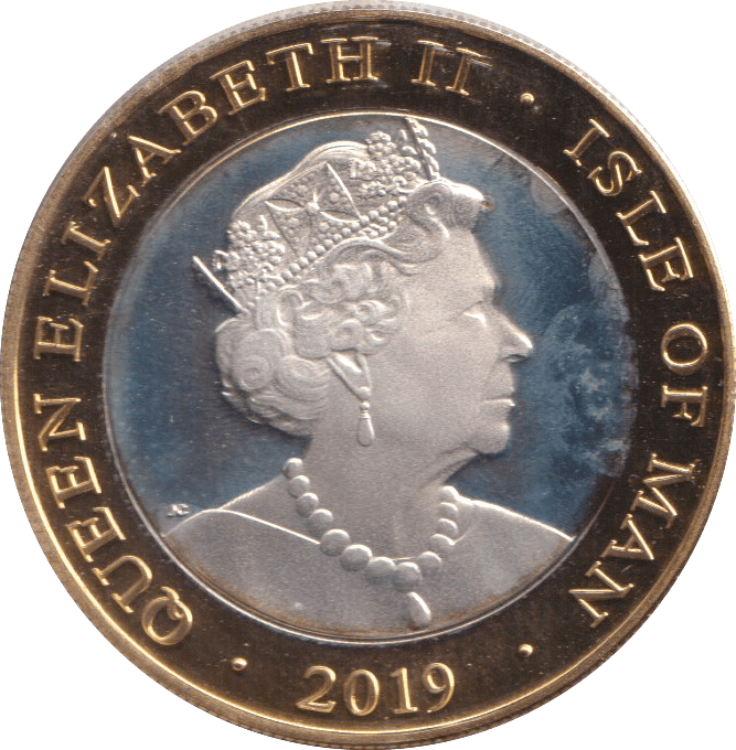 2019 SILVER PROOF THE GREAT CRUSADE SETS FORTH TWO POUNDS ISLE OF MAN - SILVER WORLD COINS - Cambridgeshire Coins