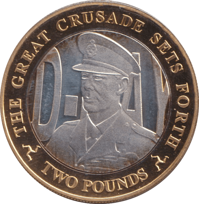 2019 SILVER PROOF THE GREAT CRUSADE SETS FORTH TWO POUNDS ISLE OF MAN - SILVER WORLD COINS - Cambridgeshire Coins