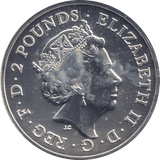 2019 SILVER PROOF TWO POUND YEAR OF THE PIG - SILVER WORLD COINS - Cambridgeshire Coins