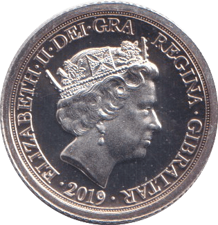 2019 SILVER QUARTER SOVEREIGN ( PROOF ) - SILVER WORLD COINS - Cambridgeshire Coins