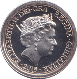 2019 SILVER QUARTER SOVEREIGN ( PROOF ) - SILVER WORLD COINS - Cambridgeshire Coins