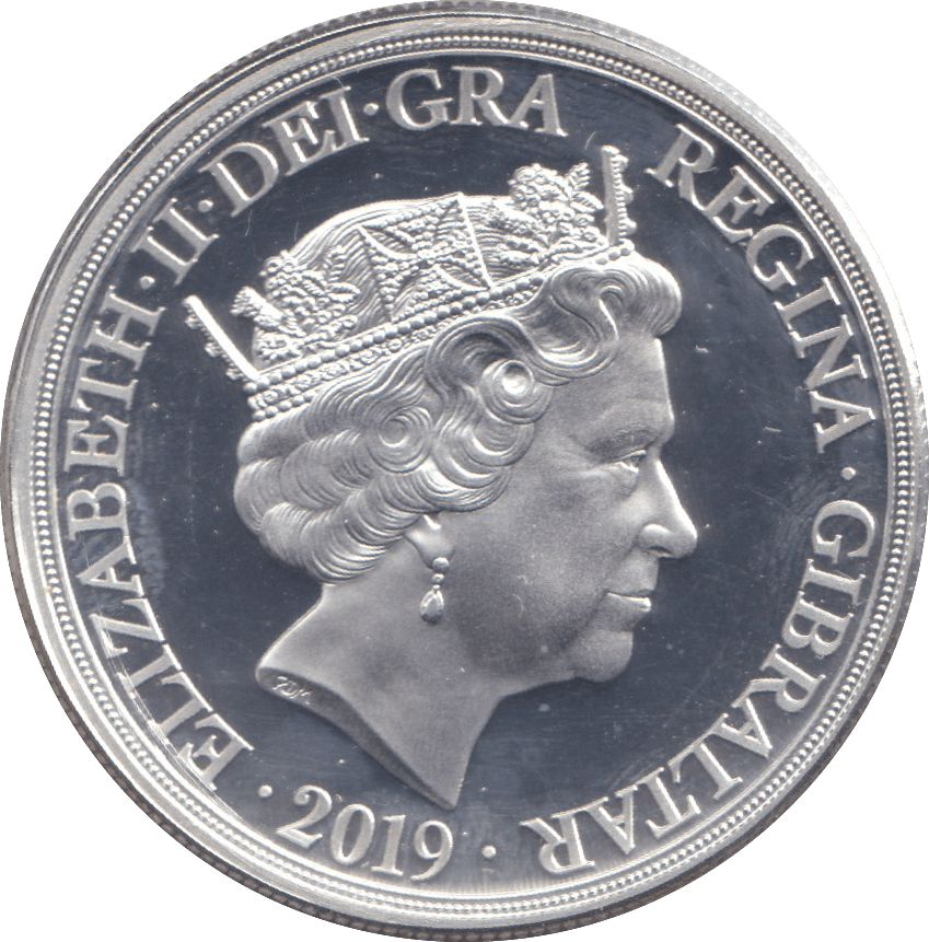 2019 SILVER QUINTUPLE SOVEREIGN ( PROOF ) - SILVER WORLD COINS - Cambridgeshire Coins