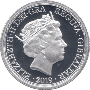 2019 SILVER SOVEREIGN GIBRALTAR ( PROOF ) - SILVER WORLD COINS - Cambridgeshire Coins