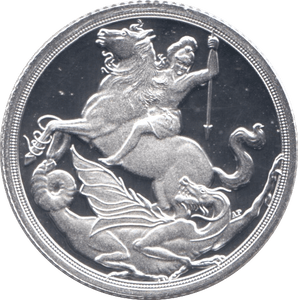 2019 SILVER SOVEREIGN GIBRALTAR ( PROOF ) - SILVER WORLD COINS - Cambridgeshire Coins