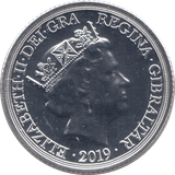 2019 SILVER SOVEREIGN GIBRALTAR - SILVER WORLD COINS - Cambridgeshire Coins