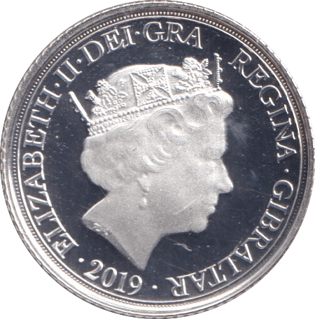 2019 SILVER ½ SOVEREIGN ( PROOF ) - SILVER WORLD COINS - Cambridgeshire Coins
