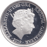2019 SILVER ½ SOVEREIGN ( PROOF ) - SILVER WORLD COINS - Cambridgeshire Coins