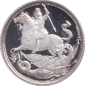 2019 SILVER ½ SOVEREIGN ( PROOF ) - SILVER WORLD COINS - Cambridgeshire Coins