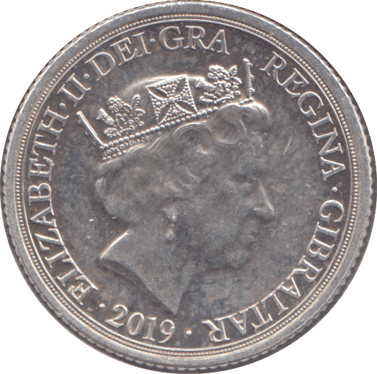 2019 SILVER SOVEREIGNS GIBRALTAR - SILVER WORLD COINS - Cambridgeshire Coins