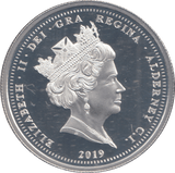 2019 SILVER TWO POUNDS CONCORDE 50TH ANNIVERSARY ALDERNEY ( PROOF ) - WORLD COINS - Cambridgeshire Coins