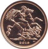 2019 SOVEREIGN ( BU ) - SOVEREIGN - Cambridgeshire Coins