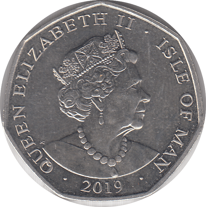2019 TICK TOCK CROCODILE 50P ISLE OF MAN - WORLD COINS - Cambridgeshire Coins