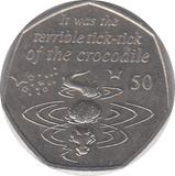 2019 TICK TOCK CROCODILE 50P ISLE OF MAN - WORLD COINS - Cambridgeshire Coins