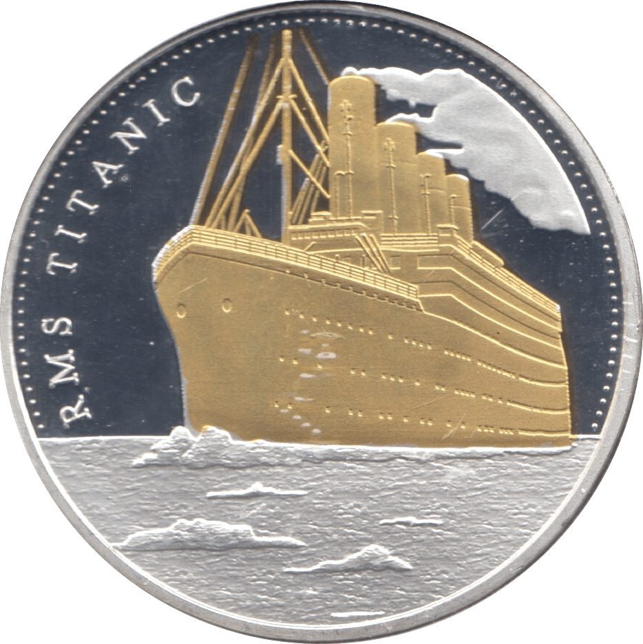 2019 TITANIC COMMEMORATIVE MEDALLION - WORLD COINS - Cambridgeshire Coins