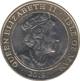 2019 TT STEVE HISLOP £2 ISLE OF MAN REF - 2 - WORLD COINS - Cambridgeshire Coins