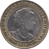 2019 TT TWO POUNDS ISLE OF MAN - WORLD COINS - Cambridgeshire Coins