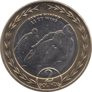 2019 TT TWO POUNDS ISLE OF MAN - WORLD COINS - Cambridgeshire Coins