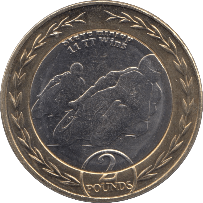 2019 TT TWO POUNDS ISLE OF MAN - WORLD COINS - Cambridgeshire Coins
