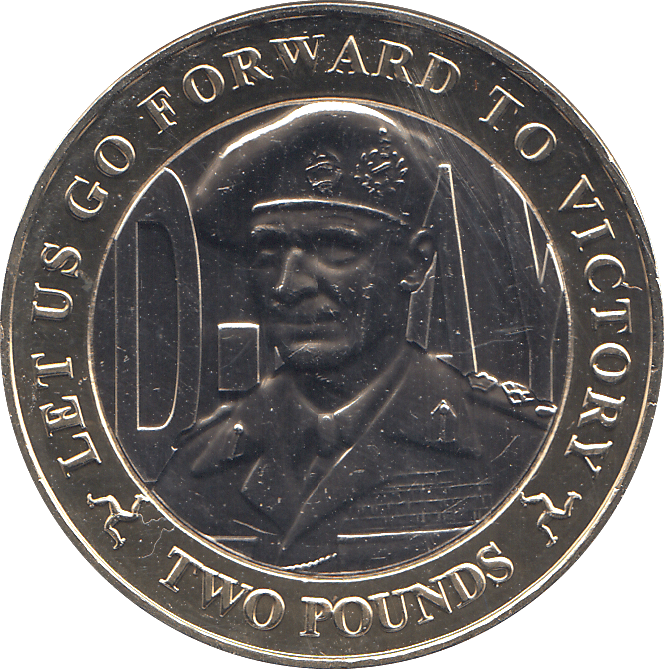 2019 TWO POUND LETS GO FORWARD TO VICTORY ( BU ) - WORLD COINS - Cambridgeshire Coins