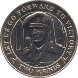 2019 TWO POUND LETS GO FORWARD TO VICTORY ( BU ) - WORLD COINS - Cambridgeshire Coins