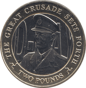 2019 TWO POUND THE GREAT CRUSADE SETS FORTH ( BU ) - WORLD COINS - Cambridgeshire Coins