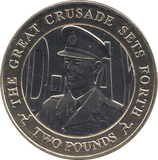 2019 TWO POUND THE GREAT CRUSADE SETS FORTH ( BU ) - WORLD COINS - Cambridgeshire Coins