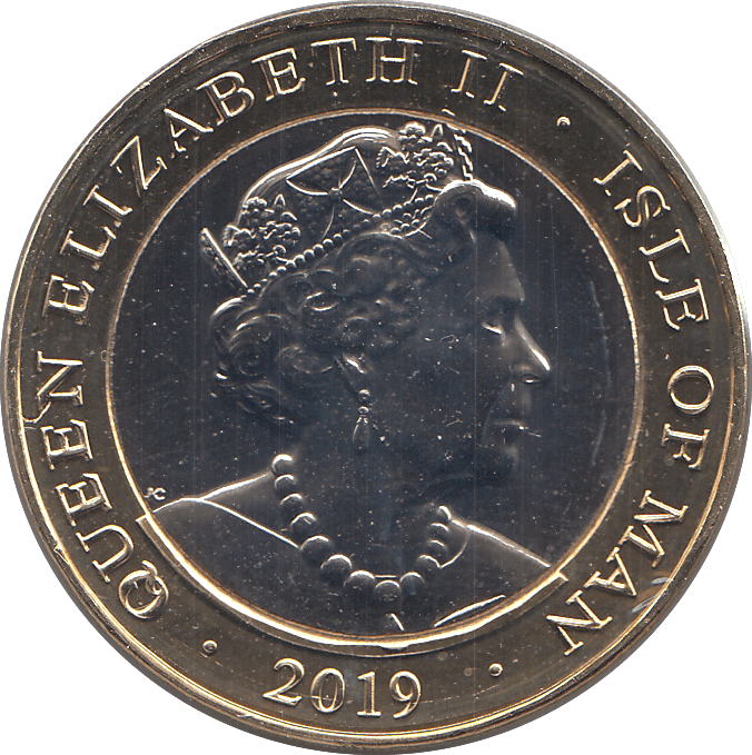 2019 TWO POUNDS BU CHURCHILL - WORLD COINS - Cambridgeshire Coins