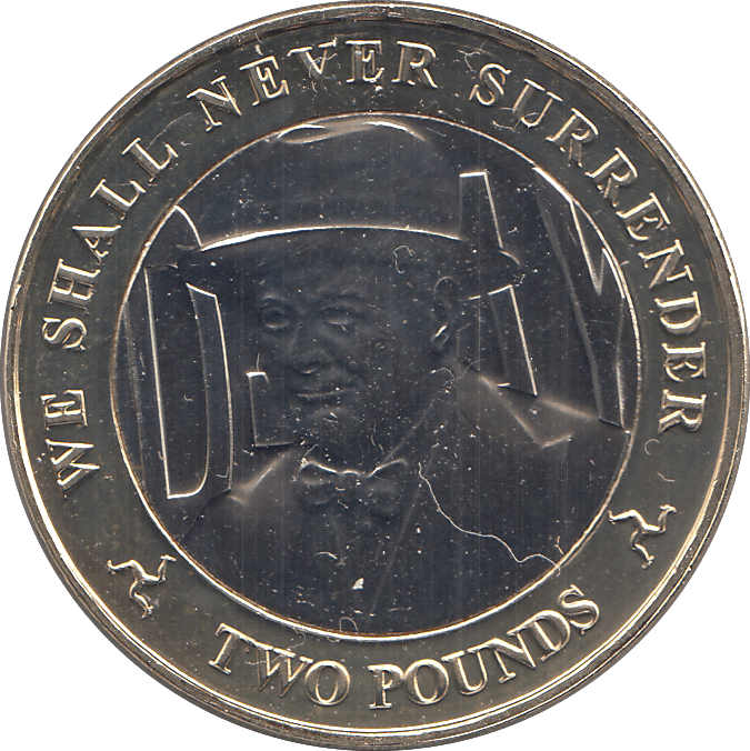 2019 TWO POUNDS BU CHURCHILL - WORLD COINS - Cambridgeshire Coins