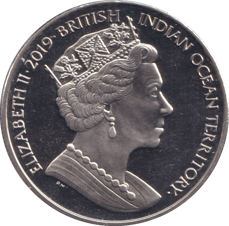 2019 TWO POUNDS RED - FOOTED BOOBY BRITISH INDIAN OCEAN TERRITORY - WORLD COINS - Cambridgeshire Coins