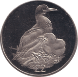 2019 TWO POUNDS RED - FOOTED BOOBY BRITISH INDIAN OCEAN TERRITORY - WORLD COINS - Cambridgeshire Coins