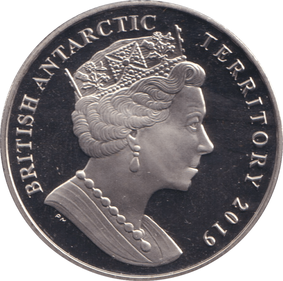 2019 TWO POUNDS RRS SIR DAVID ATTENBOROUGH BRITISH ANTARCTIC TERRITORY - WORLD COINS - Cambridgeshire Coins