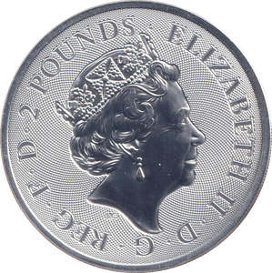 2019 TWO POUNDS SILVER PROOF - WORLD COINS - Cambridgeshire Coins