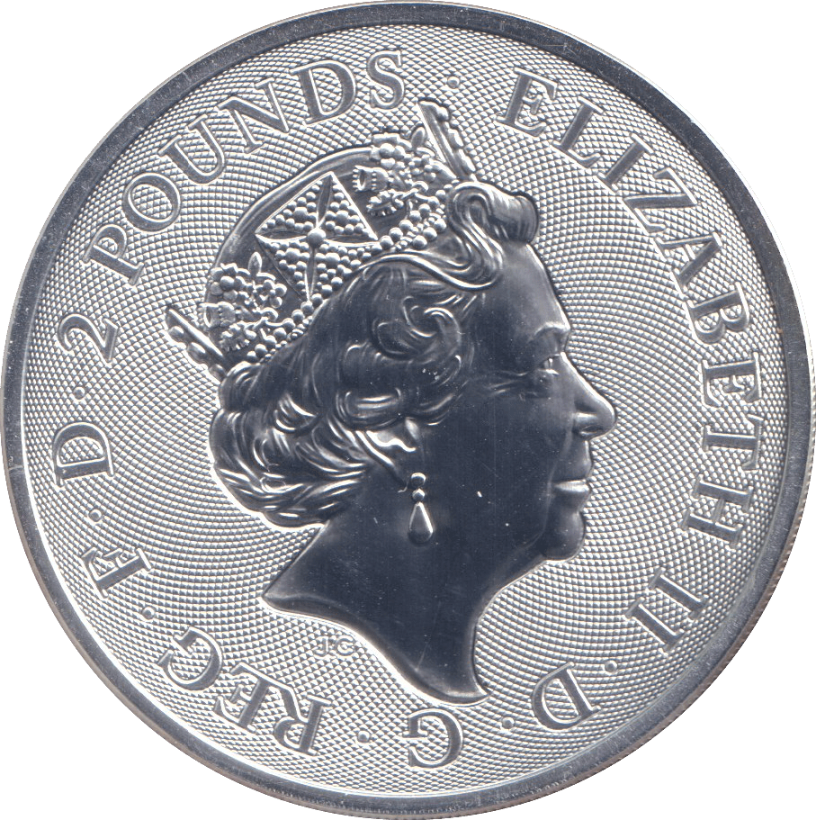 2019 TWO POUNDS SILVER PROOF - WORLD COINS - Cambridgeshire Coins