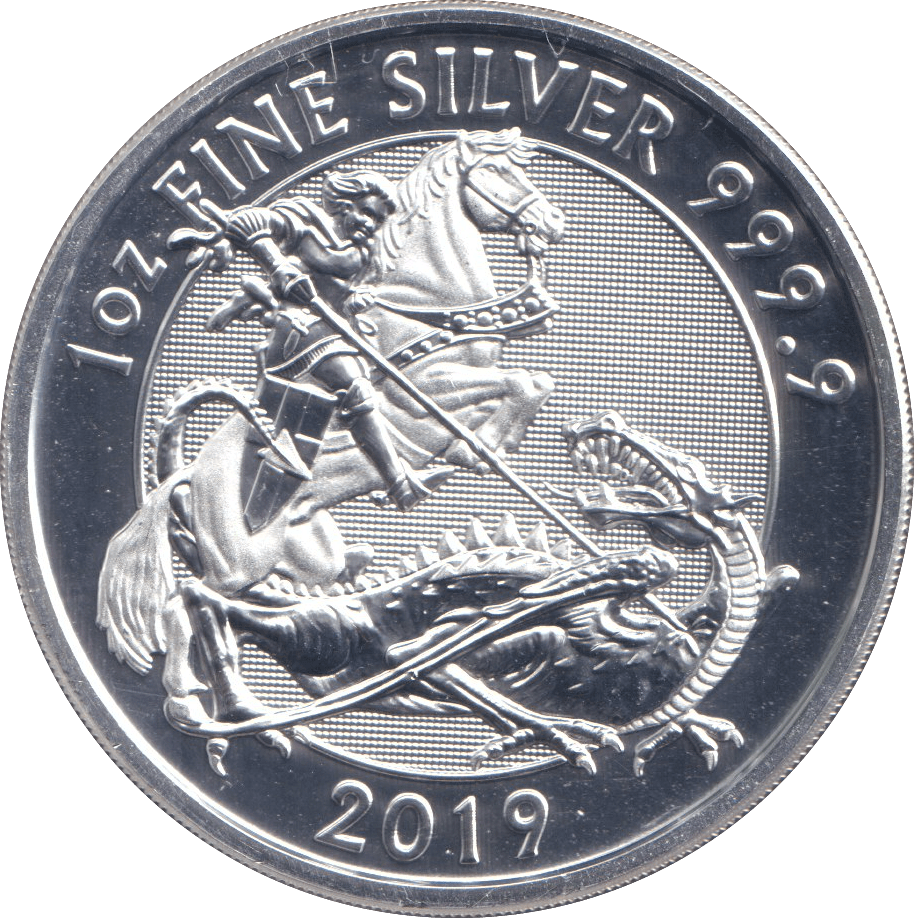 2019 TWO POUNDS SILVER PROOF - WORLD COINS - Cambridgeshire Coins