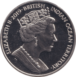 2019 TWO POUNDS THE SECOND WORLD WAR BRITISH INDIAN OCEAN TERRITORY - WORLD COINS - Cambridgeshire Coins