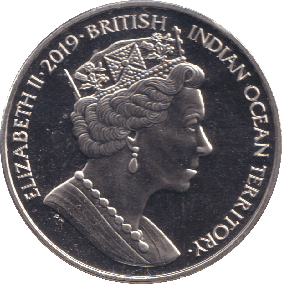 2019 TWO POUNDS THE SECOND WORLD WAR BRITISH INDIAN OCEAN TERRITORY - WORLD COINS - Cambridgeshire Coins