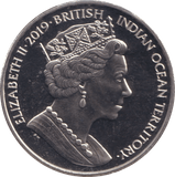 2019 TWO POUNDS THE SECOND WORLD WAR BRITISH INDIAN OCEAN TERRITORY - WORLD COINS - Cambridgeshire Coins