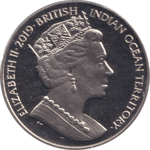 2019 TWO POUNDS THE SECOND WORLD WAR BRITISH INDIAN OCEAN TERRITORY - WORLD COINS - Cambridgeshire Coins