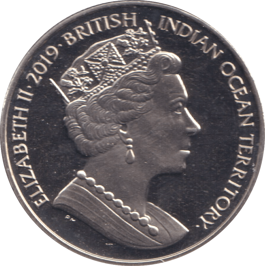 2019 TWO POUNDS THE SECOND WORLD WAR BRITISH INDIAN OCEAN TERRITORY - WORLD COINS - Cambridgeshire Coins