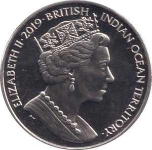 2019 TWO POUNDS THE SECOND WORLD WAR BRITISH INDIAN OCEAN TERRITORY - WORLD COINS - Cambridgeshire Coins