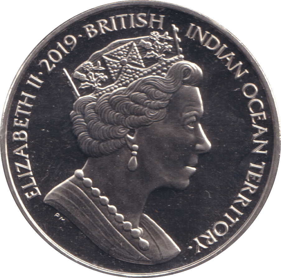 2019 TWO POUNDS THE SECOND WORLD WAR BRITISH INDIAN OCEAN TERRITORY - WORLD COINS - Cambridgeshire Coins