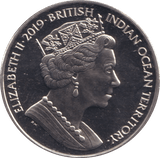 2019 TWO POUNDS THE SECOND WORLD WAR BRITISH INDIAN OCEAN TERRITORY - WORLD COINS - Cambridgeshire Coins